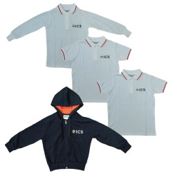 STANDARD PACK - EVERYDAY WEAR 2-14 - 1 LONG & 2 SHORT SLEEVES POLO & LIGHT HOODED SWEATSHIRT